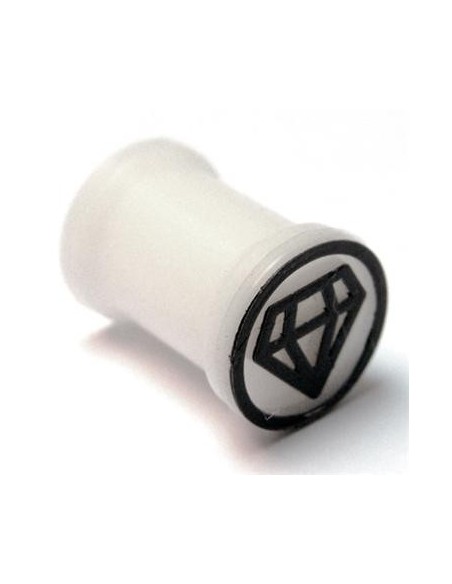 Dilatador silicona blanca diamante