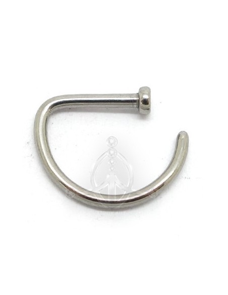 D-Ring de Titanio para nariz.