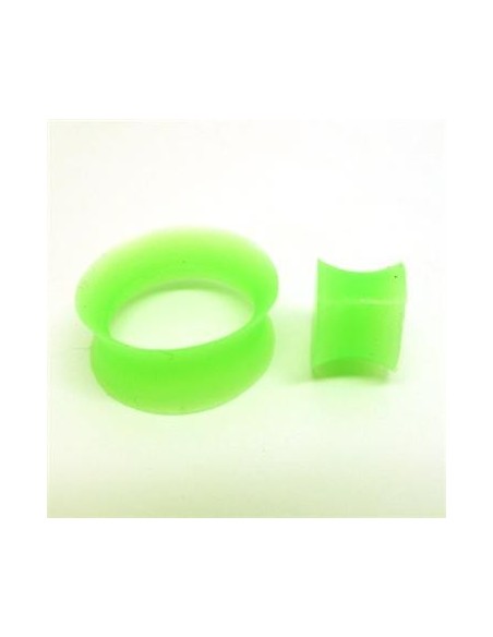 Dilatación túnel de silicona. VERDE