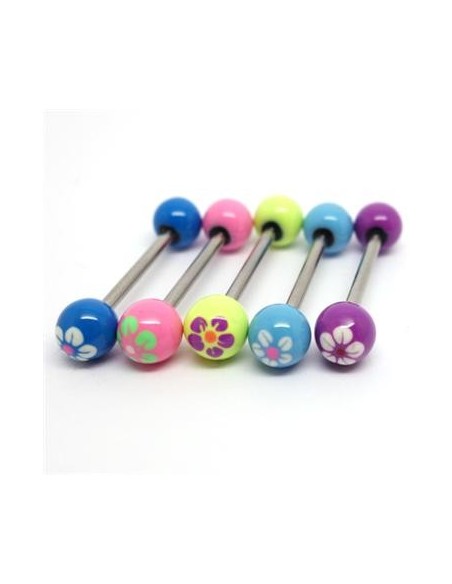 Barbell Flores Pintadas