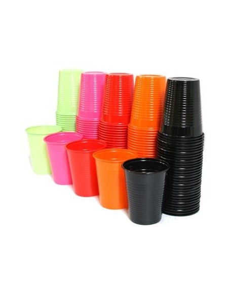 Vaso de plástico 200cc ? Pack 100 vasos