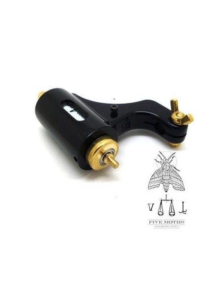 Rotativa negro brillo. Five Moths