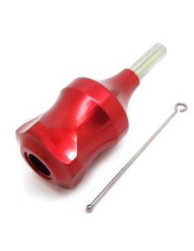 Grip Aluminio 30mm Rojo