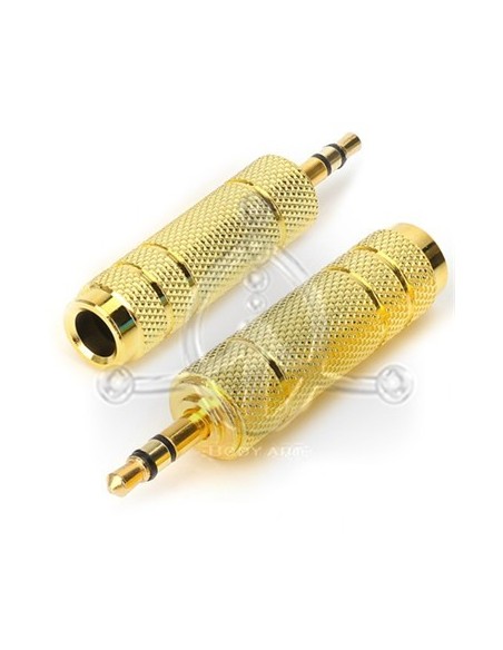 Adaptador Mini-Jack a Jack-hembra
