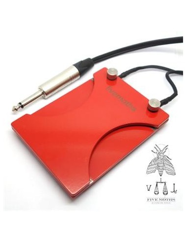 Pedal de FIVE MOTHS Rojo-11x8