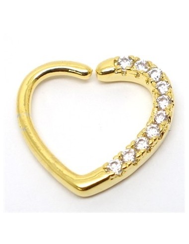 Aro flexible Corazón Joyas Oro