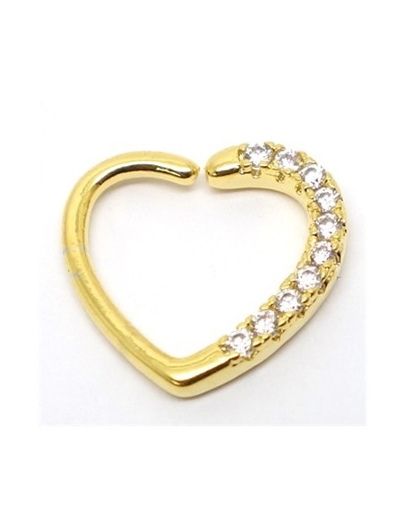 Aro flexible Corazón Joyas Oro