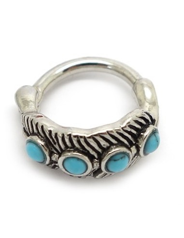 Anillo Oreja TURQUESAS