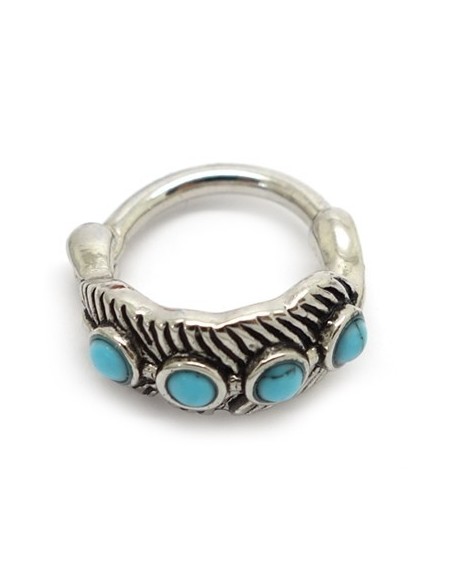 Anillo Oreja TURQUESAS