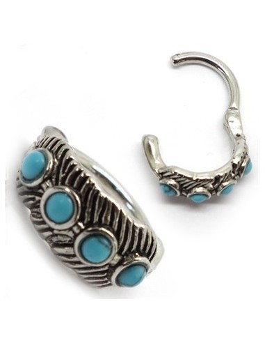 Anillo Oreja TURQUESAS