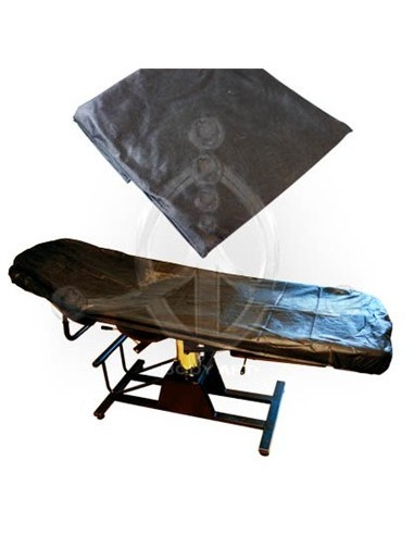 Sábana ajustable NEGRA 95 x 220 cm