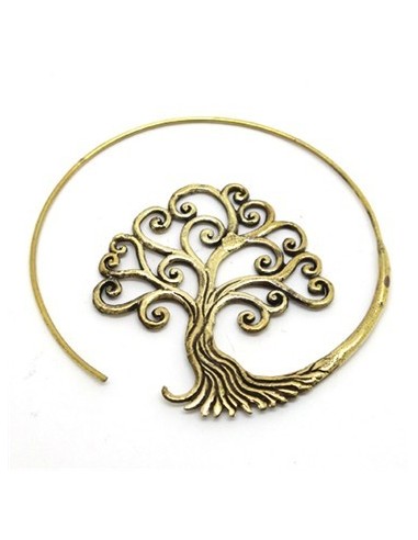 Pendiente étnico ARBOL BODHI