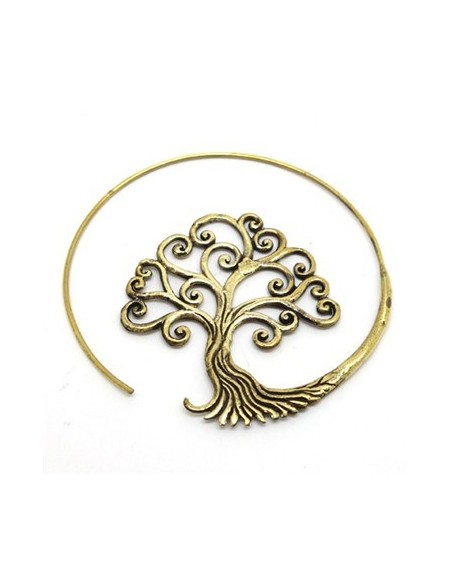 Pendiente étnico ARBOL BODHI