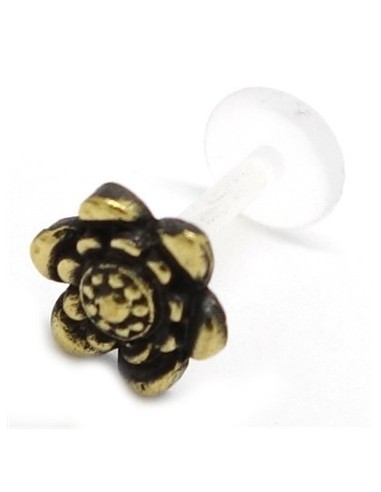 Labret étnico FLOR de LOTO