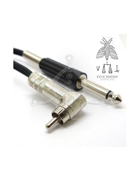 Clip-Cord RCA en L - ECONÓMICO