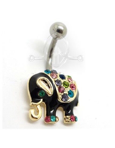 Banana Elefante Negro Multi-Joya