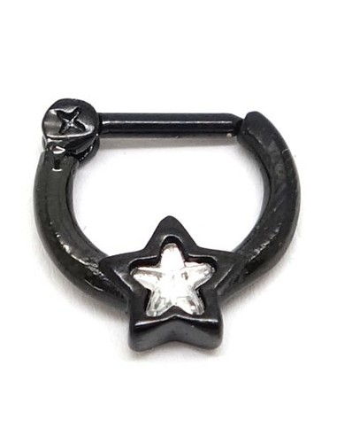 Septum Estrella Acero Negro