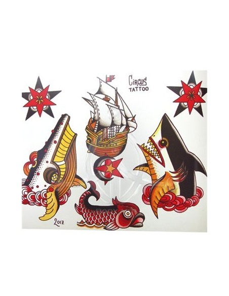 DENO & SINS Tattoo Flash Vol.1
