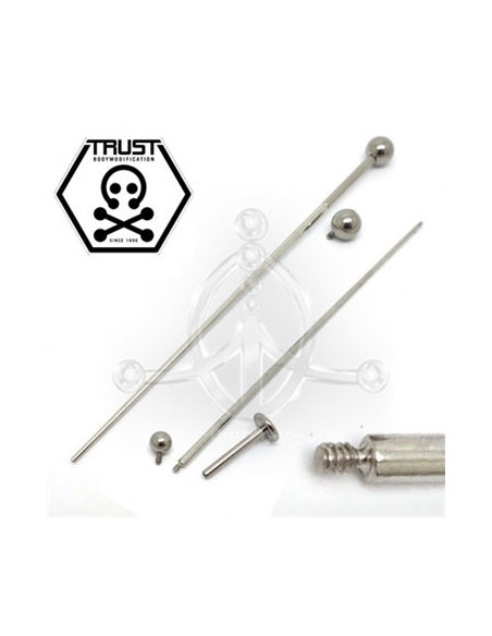 Barra-Guía Piercing Rosca Interna