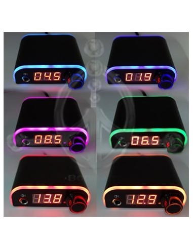 Fuente con LED