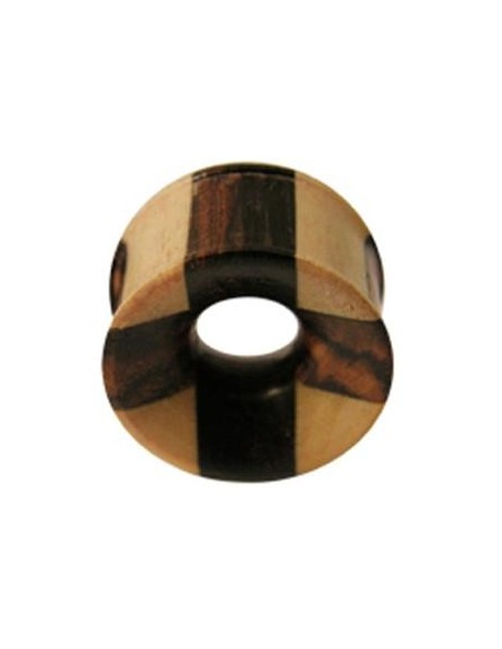 Dilatador túnel de madera con cruz