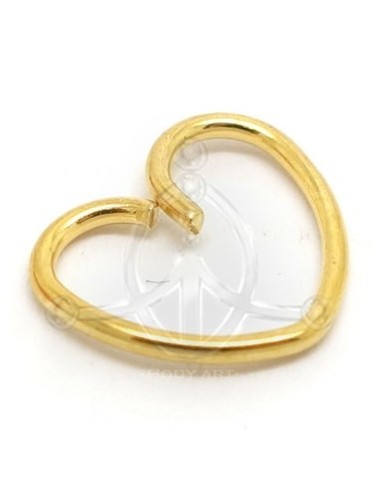 Aro flexible Corazón ORO