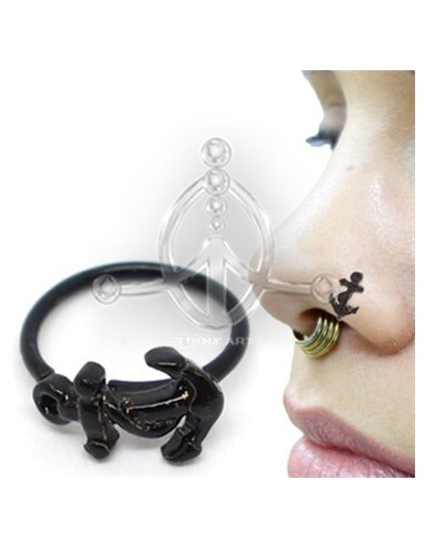 Aro flexible negro ANCLA