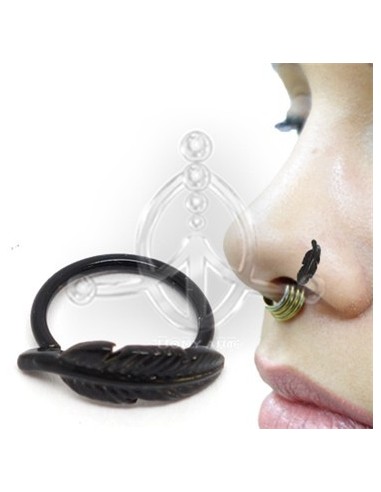 Aro flexible negro PLUMA