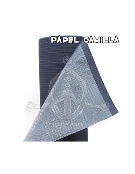 Papel Camilla multicapa NEGRO