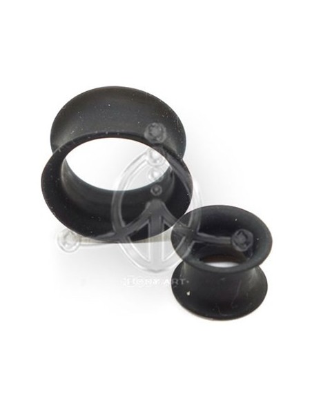Dilatación túnel silicona. NEGRO