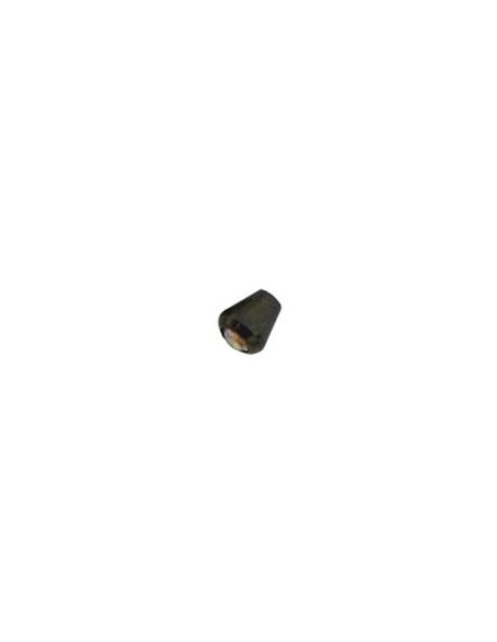 Cono negro con joya