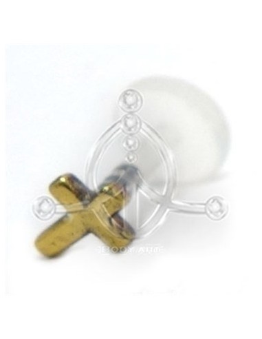 Labret étnico CRUZ LATINA