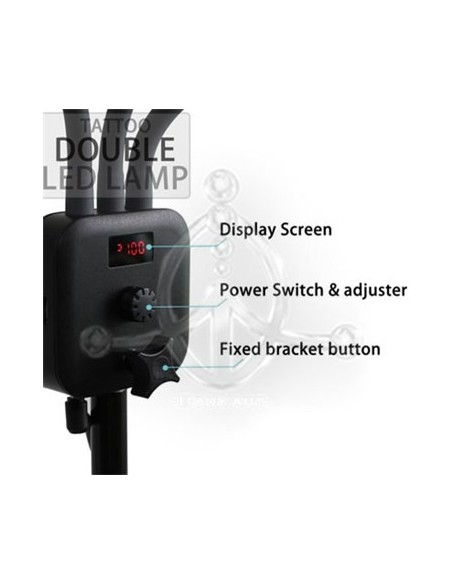 Lámpara LED de doble brazo
