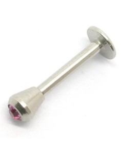 Labret con cono con joya