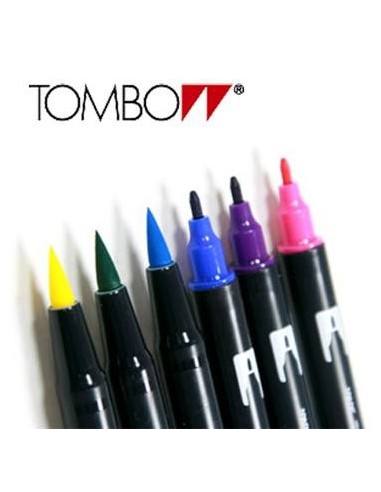 Rotuladores Tombow (4) - VERDE-AZULES