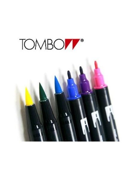 Rotuladores Tombow (4) - VERDE-AZULES