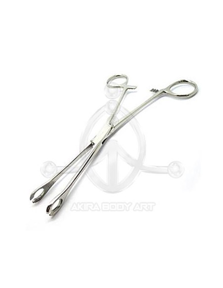 Pinza redonda abierta