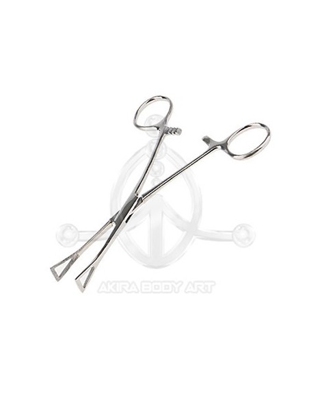Pinza triangular cerrada