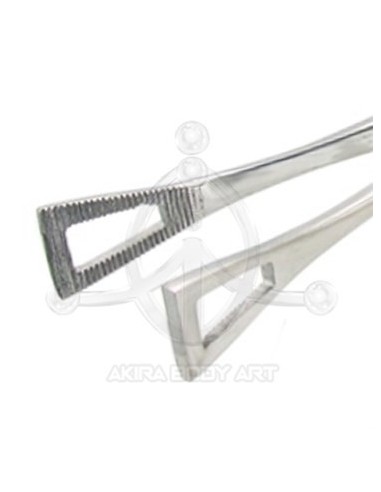 Pinza triangular cerrada