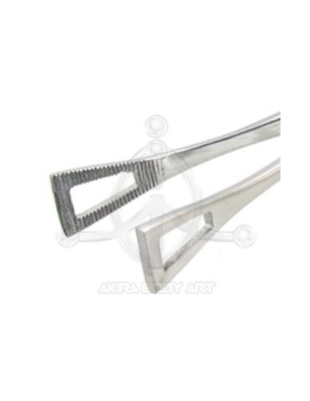 Pinza triangular cerrada