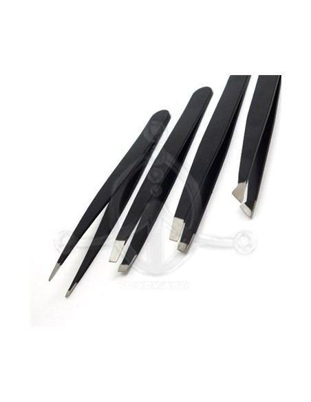 Juego de pinzas para cejas