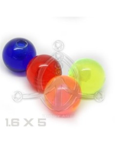 Bola UV Colores Transparentes