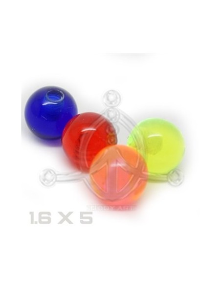 Bola UV Colores Transparentes