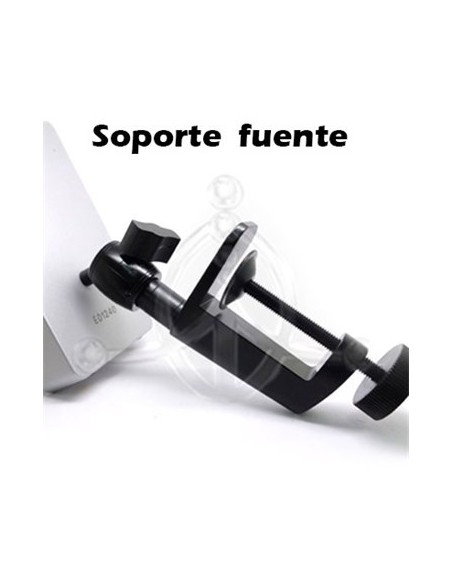 Soporte de rosca para fuentes