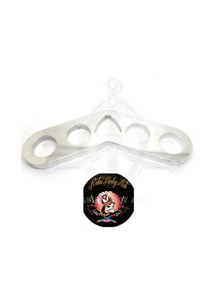 Soporte para Suspensiones. Chasis aluminio macizo