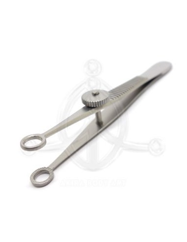 Pinza redonda cerrada