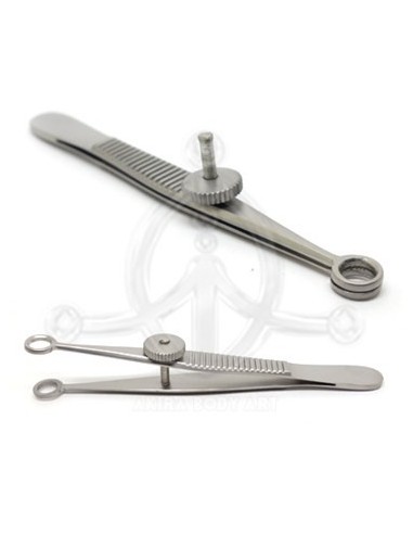 Pinza redonda cerrada
