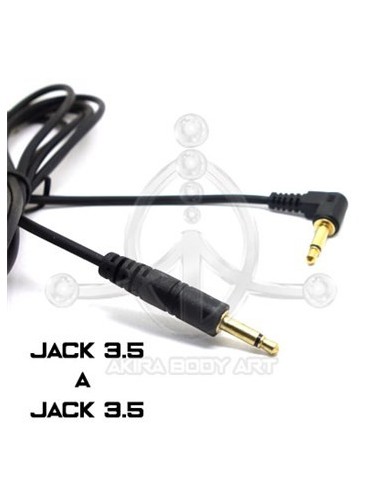 Cable MiniJack a MiniJack en L