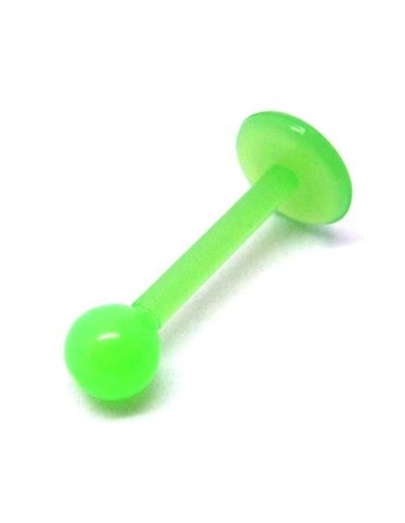 Labret con bola uv