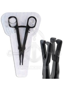 Pinza desechable triangular abierta (ESTÉRIL)